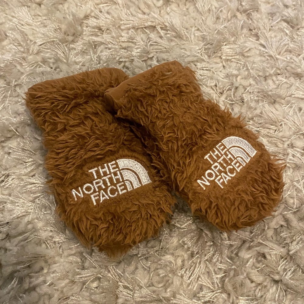 The North Face Baby Bear Brown Mittens